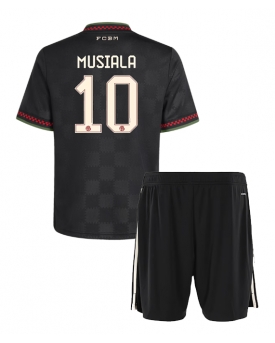 Bayern Munich Jamal Musiala #10 Maglia Gara Terza Repliche 2025-26 Bambino Maniche Corte